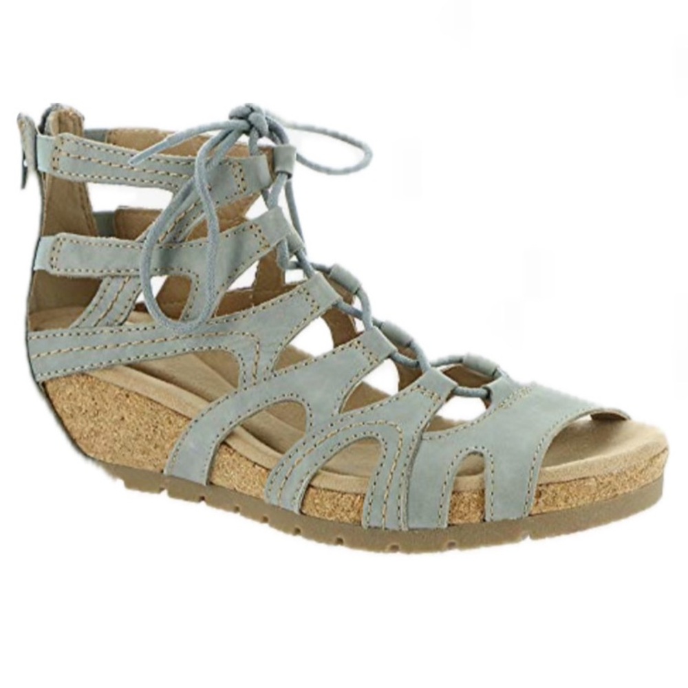 Earth Origins Women's Kendra Kamilla Wedge Sandal KENDRA KAMILLA PEARL BLUE